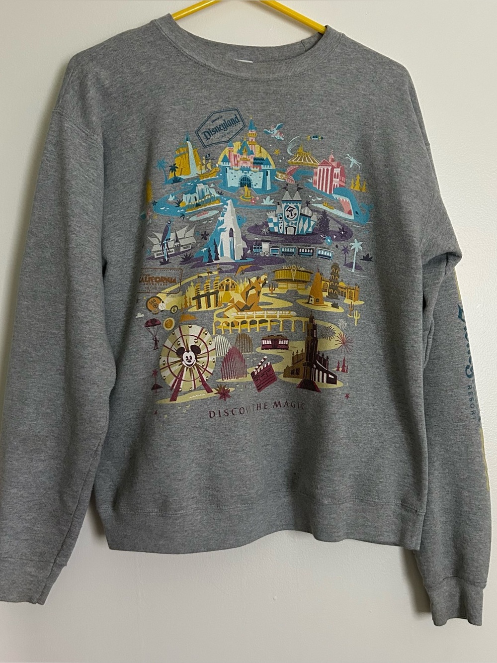 Discover the Magic Disneyland Parks Crewneck